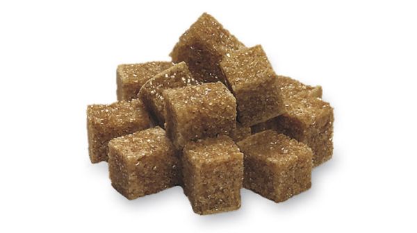 Zuckerlompen aus Rohrzucker