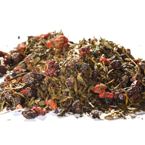 Aromatisierter Grüntee Sencha Fruitgarden