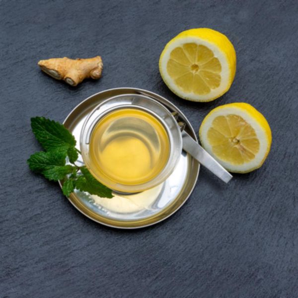 Aromatisierter Grüntee Sencha Ingwer Zitrone
