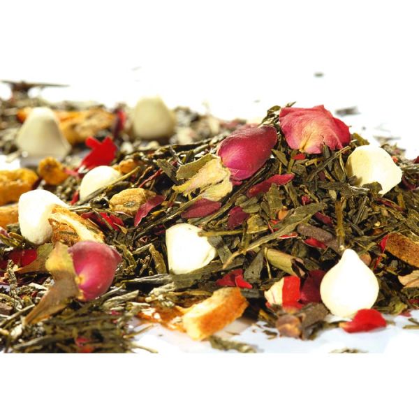 Aromatisierter Grüntee Schneemütze