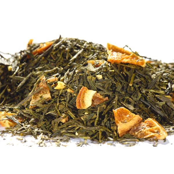 Aromatisierter Grüntee Sencha Sweet Orange
