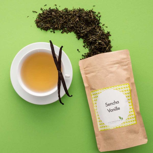 Aromatisierter Grüntee Sencha Vanille
