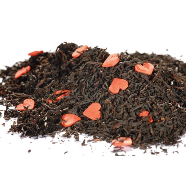 Aromatisierter Schwarztee Herzblatt
