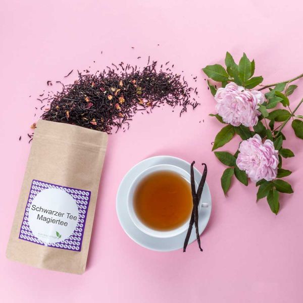 Aromatisierter Schwarztee Magiertee