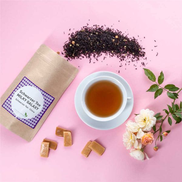 Aromatisierter Schwarztee MILKY GALAXY