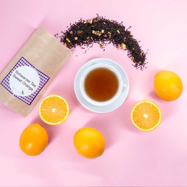 Aromatisierter Schwarztee Sweet Orange