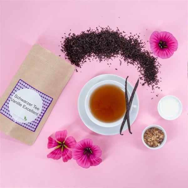 Aromatisierter Schwarztee Vanille Exzellent
