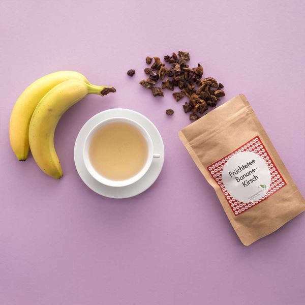 Früchtetee Banane-Kirsch