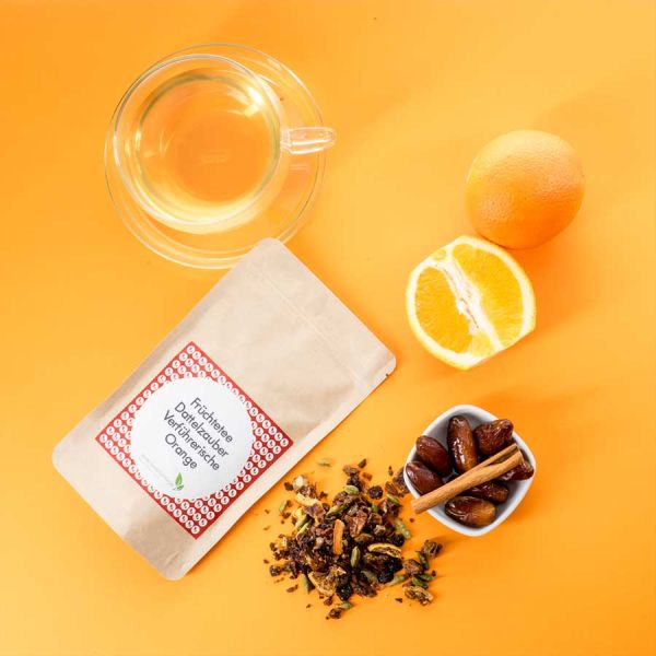 Früchtetee Dattelzauber Verführerische Orange