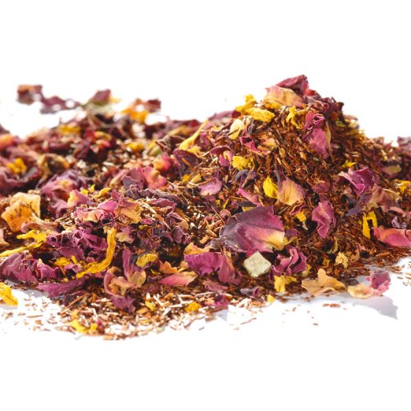 Probieren Sie den fruchtigen Rooibos mit exotischen Früchten!
