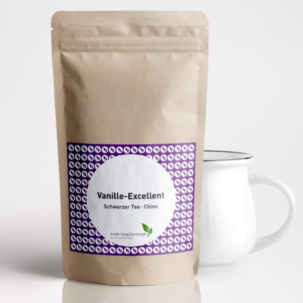 Aromatisierter Schwarztee Vanille Exzellent