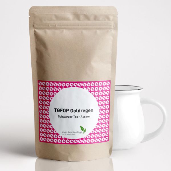 Schwarztee Assam Goldregen