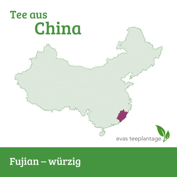Grüntee aus China, Fujian