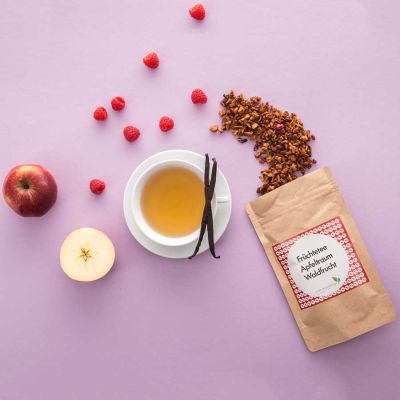 Früchtetee Apfeltraum Waldfrucht