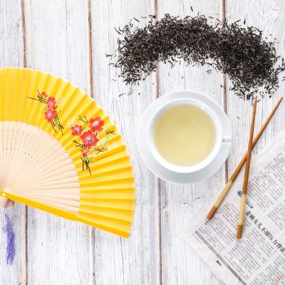 Grüner Tee Mao Feng Criss Cross