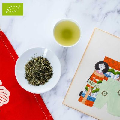 Grüner Tee Karigane Cha (Bio)
