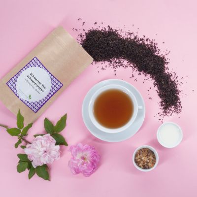 Schwarzer Tee Schwarzkirsche
